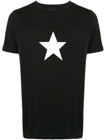 agnès b. Coulos star print black T-shirt