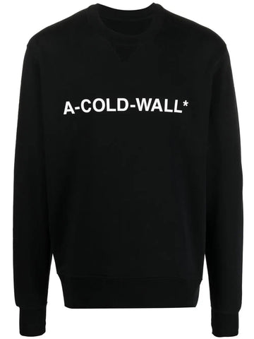 A-COLD-WALL* logo-print crew neck sweatshirt