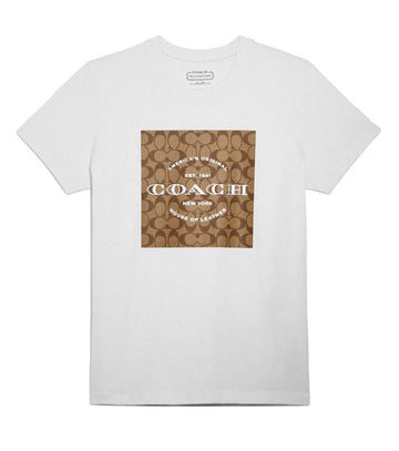 White Signature T Shirt