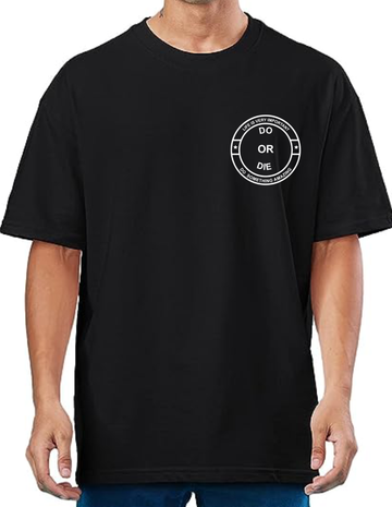 Mens CUP Skull Oversize Print Tshirt