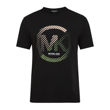 Dual-Tone MK Victory Print Women's Black T-shirt