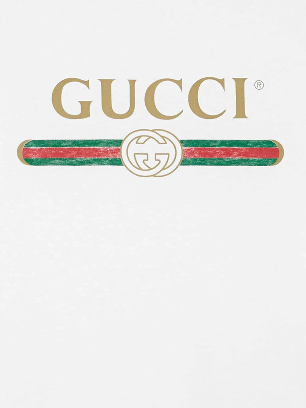 Gucci logo print cotton T-shirt