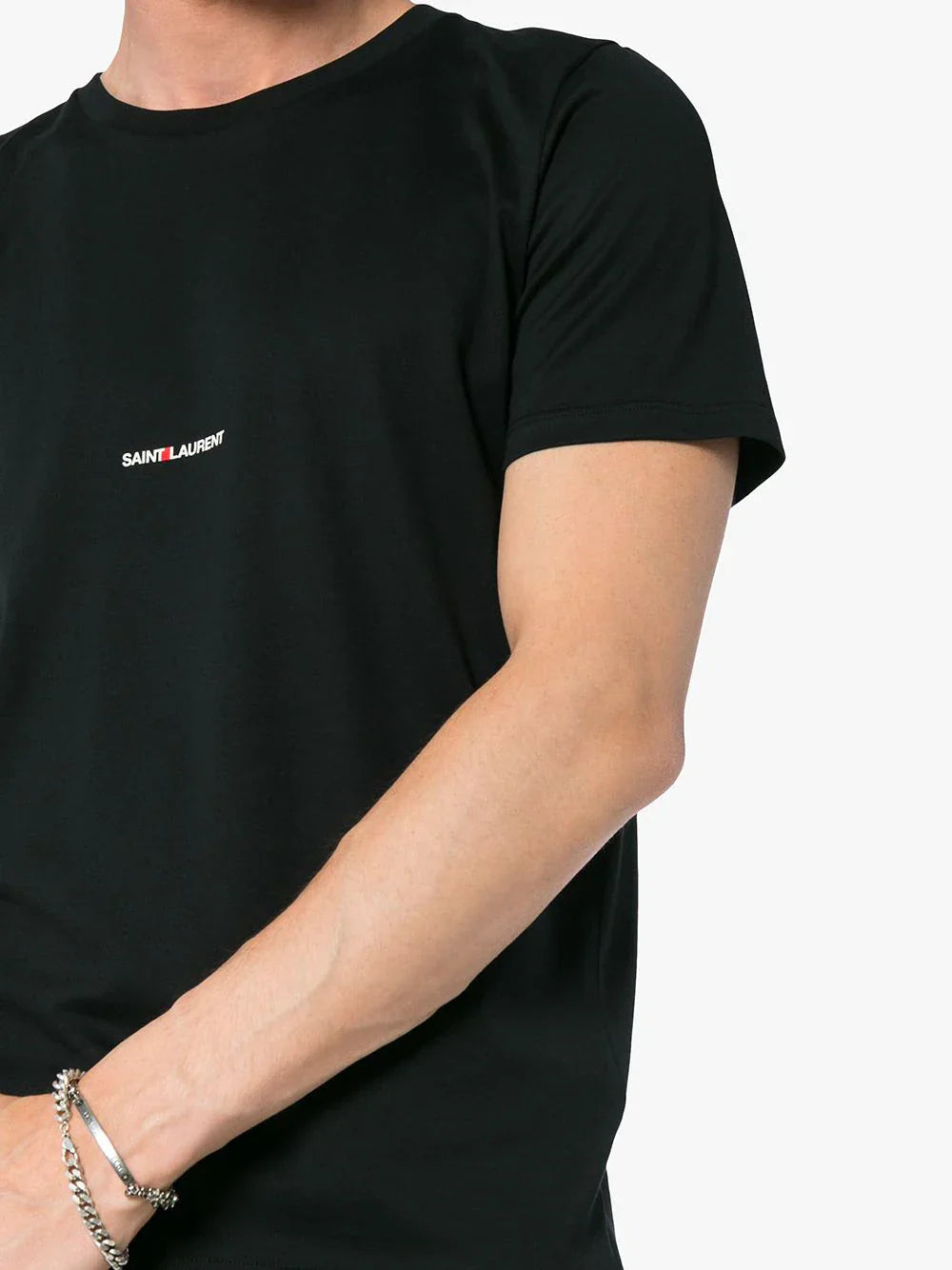 Saint Laurent logo print T-shirt