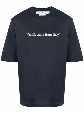 "Outfit Came From Italy" Quotation Tee
