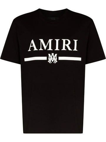 Iconic Logo Black cotton T-shirt
