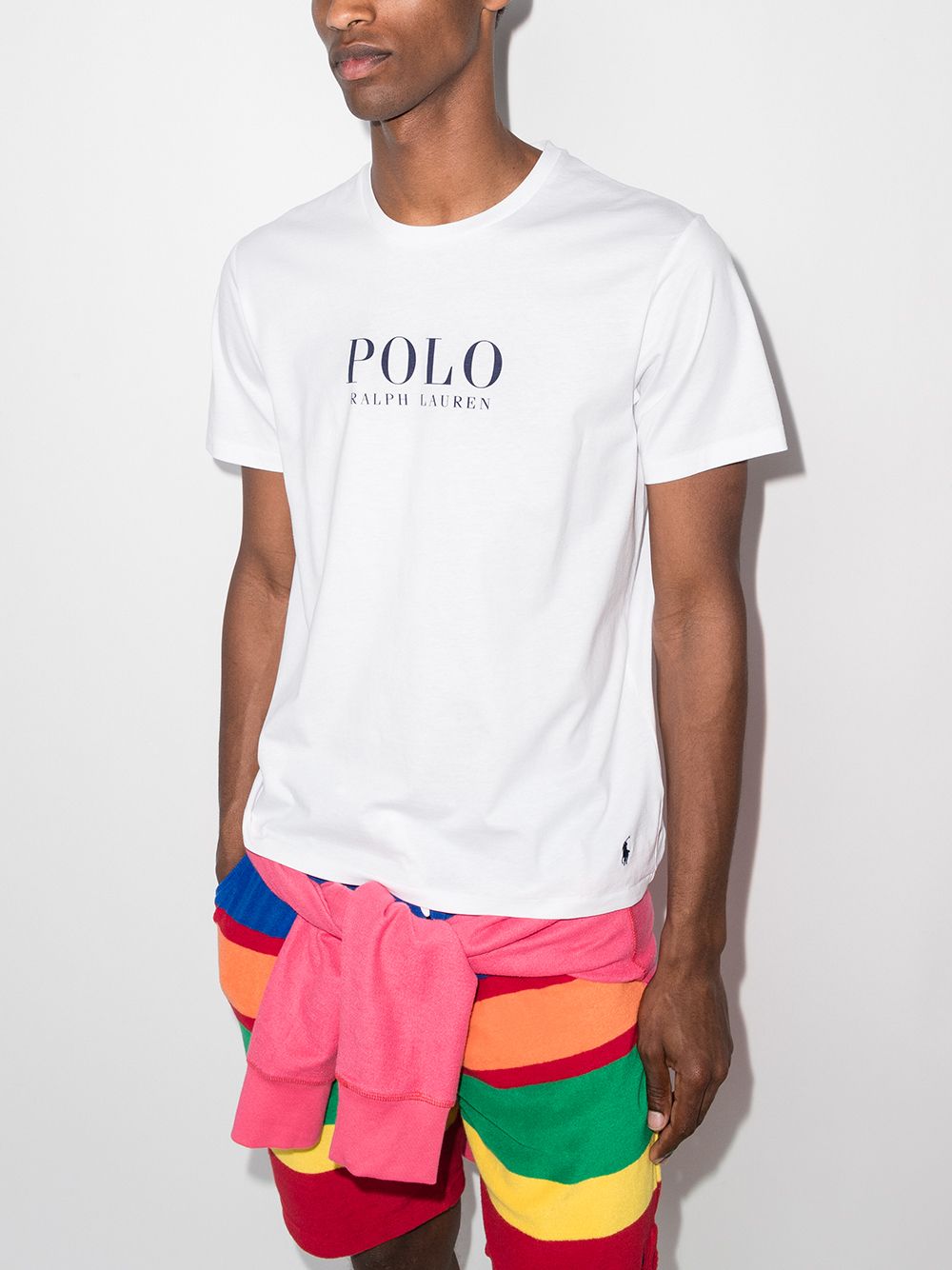White PRL Logo Cotton Tee
