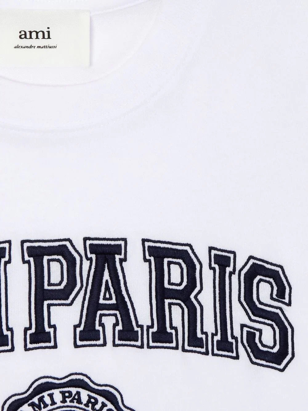 AMI Paris logo-print cotton T-shirt