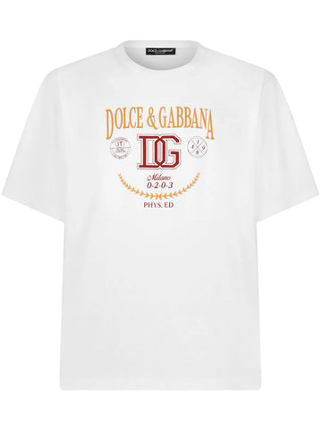 Dolce & Gabbana Interlock logo-print T-shirt
