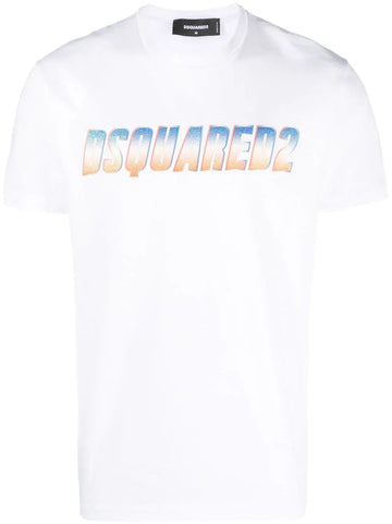Sunset Gradient Typography T-Shirt