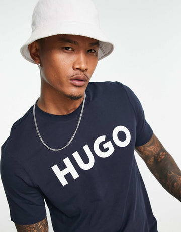 Dulivio logo t-shirt in navy