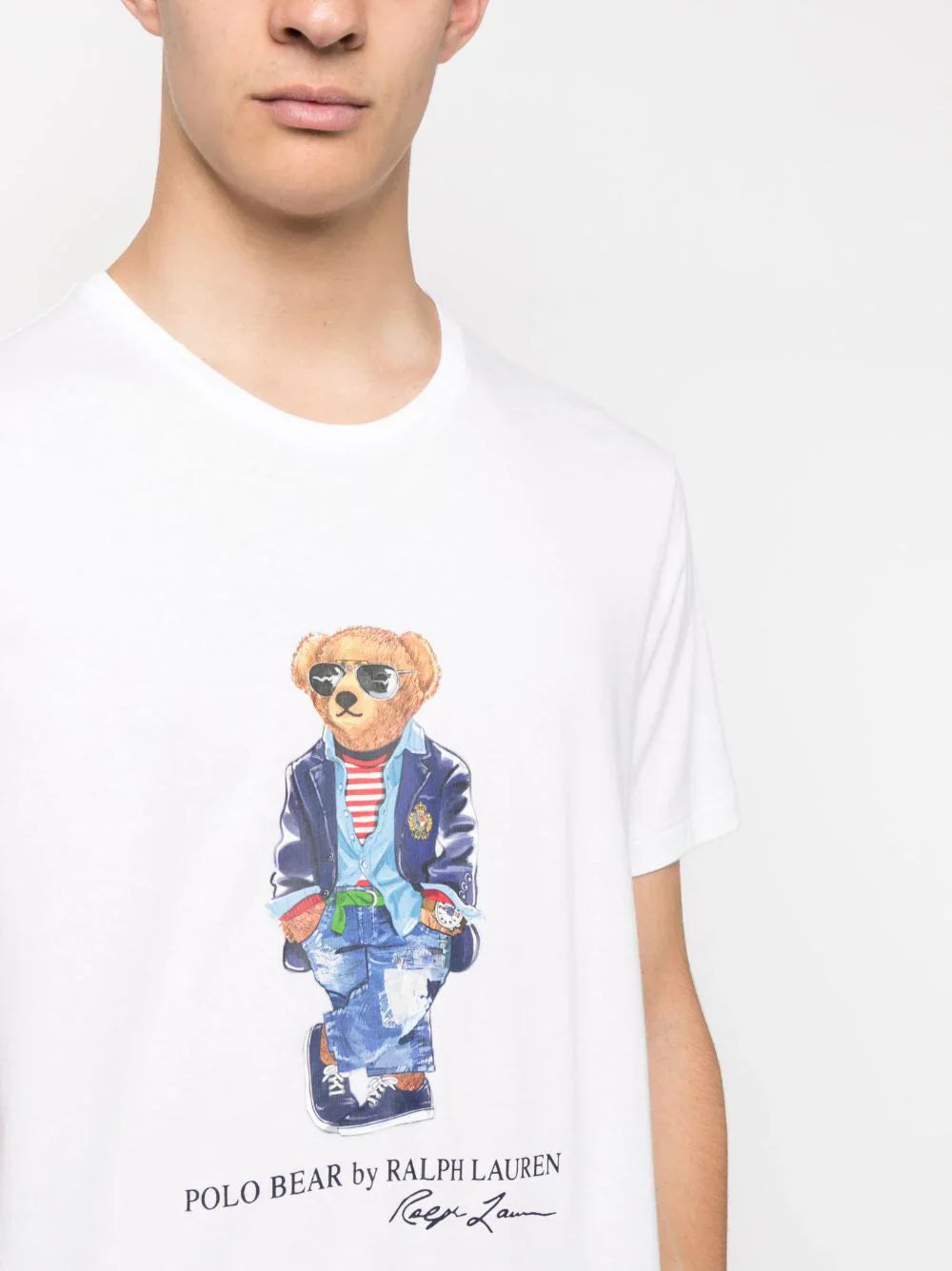 Polo Ralph Lauren graphic-print cotton T-shirt