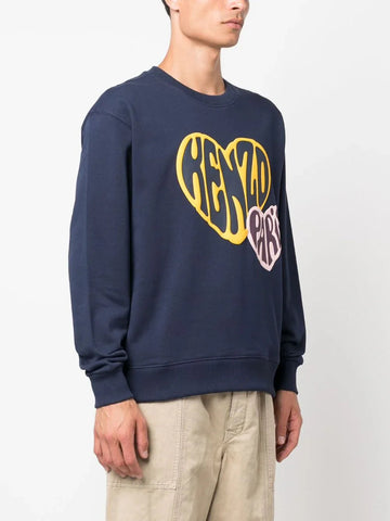 Heart Shaped Logo printed Sweatshirt