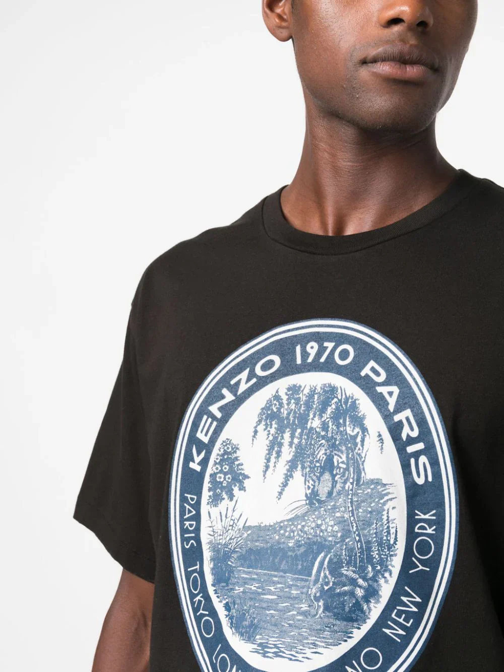 Kenzo graphic-print cotton oversized T-shirt