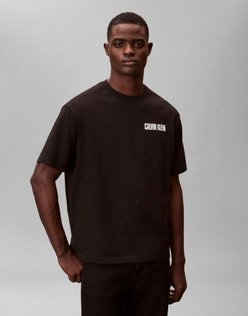 Vertical Block Spine Print Tee