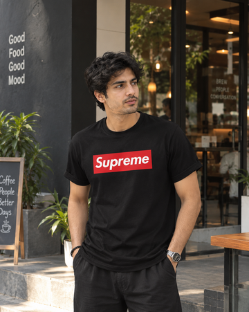 Red Box Statement Regular Tee