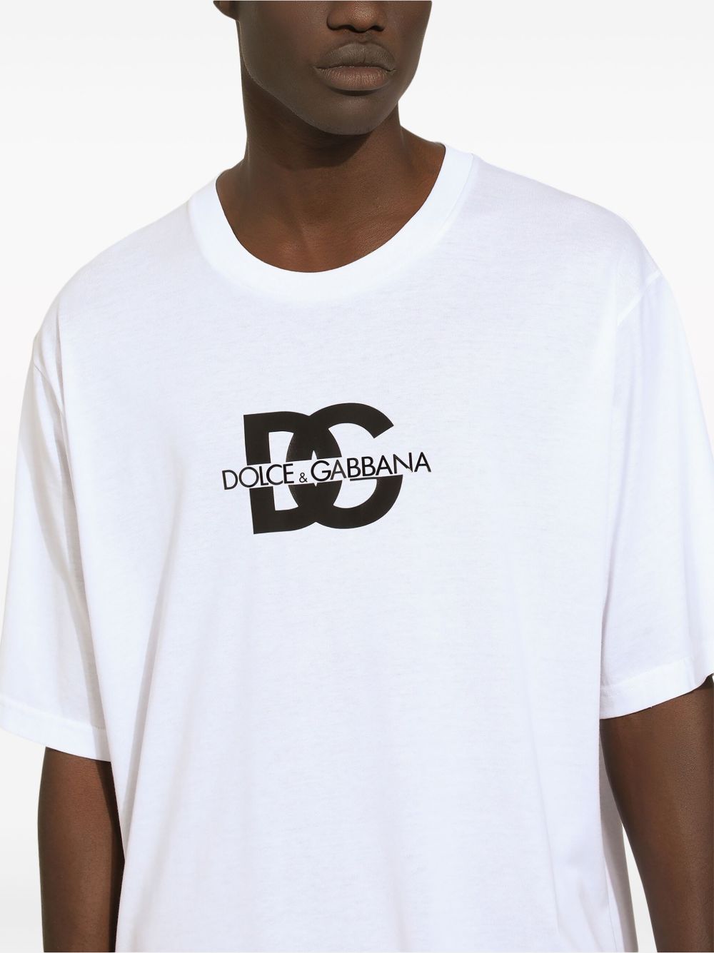 The Oversized DG Monogram Overlay Tee
