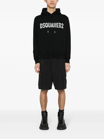 Cool Fit logo-print hoodie