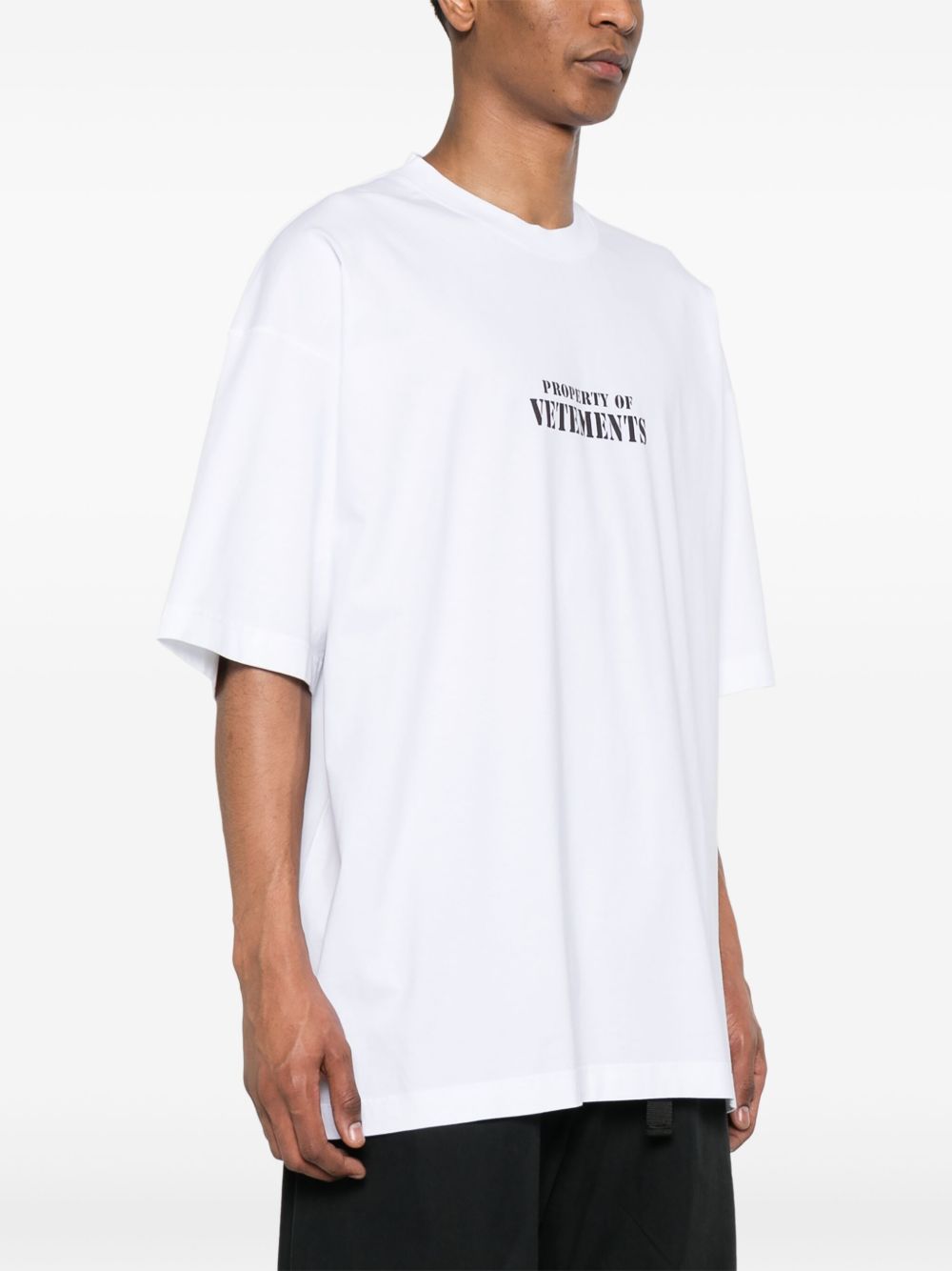 Women's Luxury logo-print cotton oversized T-shirt