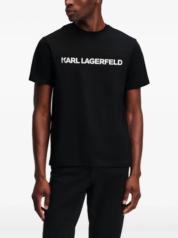 Black Essential Logo T-shirt