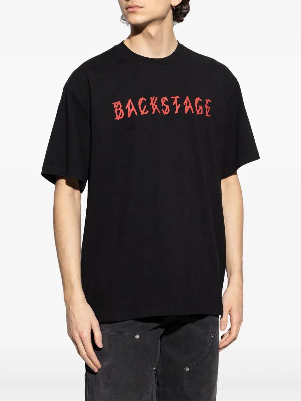 Backstage Slogan-print T-shirt