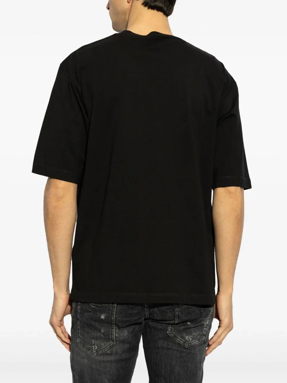 Slogan-print cotton oversized t-shirt