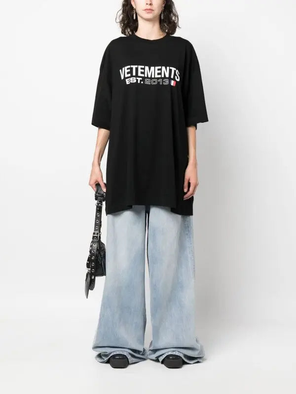 VTMNTS  logo-print t-shirt
