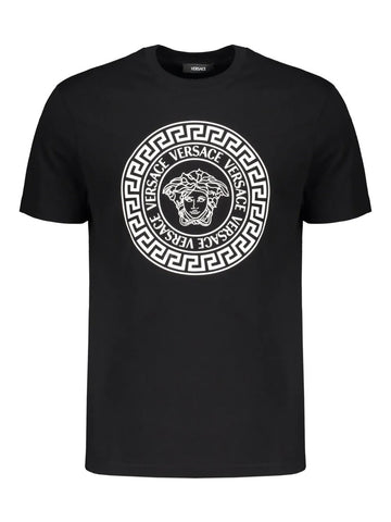 Iconic logo pure cotton t-shirt - Unisex (Black)