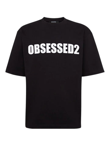 Obsessed2 Black Oversized T-shirt