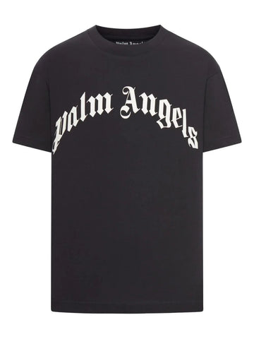 Unisex Curved Logo T-shirt
