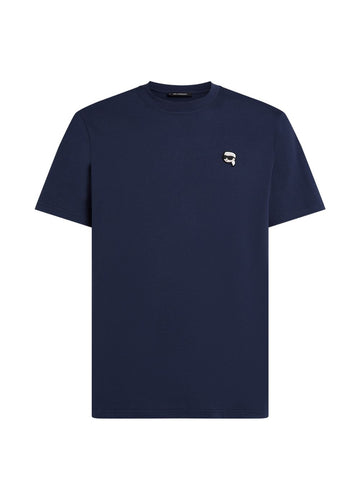 Miniature Silhouette Appliqué Navy Tee