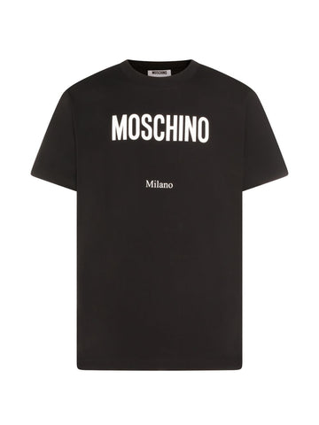 Milano Block Lettering Black Tee