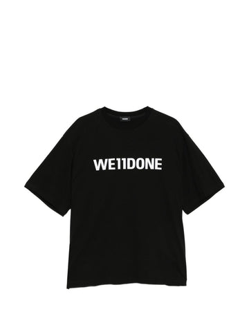 Bold Typographic Blackout Boxy Tee