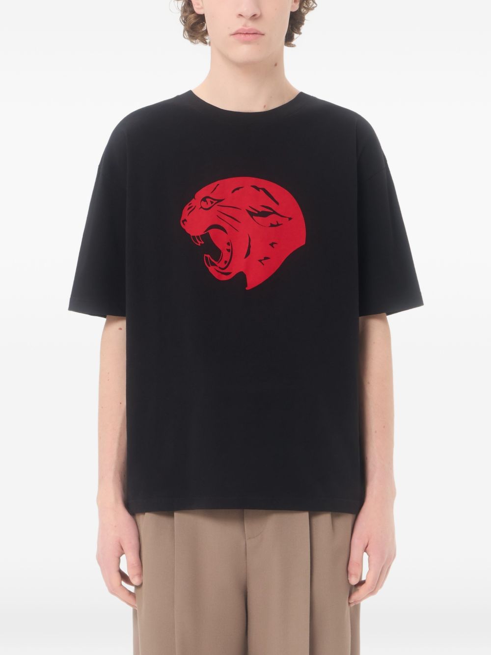 Roaring Red Panther Graphic Tee