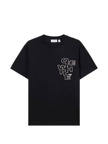 “OUTLINE MATRIX” Graphic T-Shirt