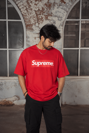 Scarlet Box Oversized Tee