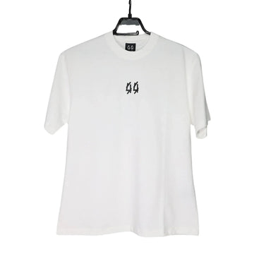 Logo-print cotton white Oversized T-shirt
