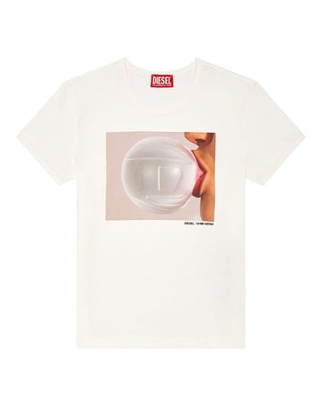 Men's Oval D-Bubblegum Print T-Shirt