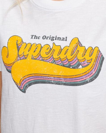 Vintage Rainbow White T-Shirt