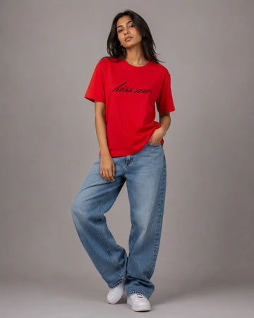 Scarlet Script Statement Tee