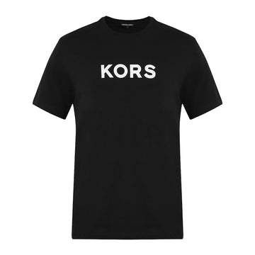 Men Black Printed KORS T-shirt