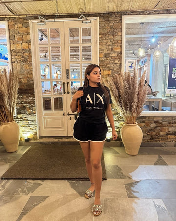 Regular Fit Crew-Neck Black T-Shirt