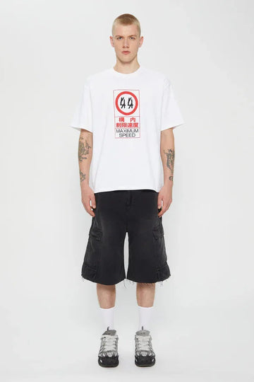 ESTINGUISHER Oversized White TEE