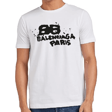 Men's Regular Fit White Tshirt