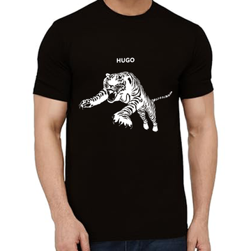 Tiger Printed Regular Fit Brand Tshirt