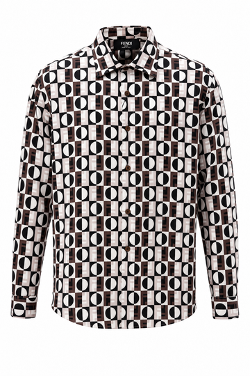 Geo-Monogram Illusion Shirt