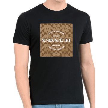 Mens Coach Regular Print Tshirt