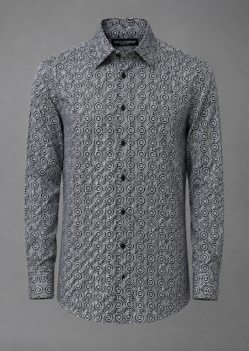 Optical Monogram Matrix Shirt