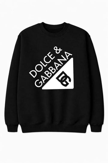 D&G logo-printed sweatshirt