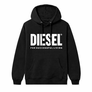 Successful Living lettering black hoodie