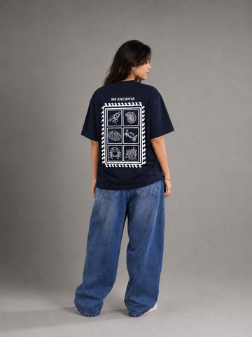 Me Encanta Marine Stamp Tee